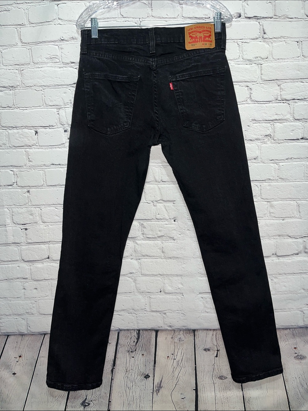Levi’s 511 Men’s Black Slim Fit Jeans Size 32X32